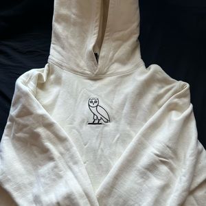 OVO OG EMBROIDERED CENTRE LOGO HOODIE
